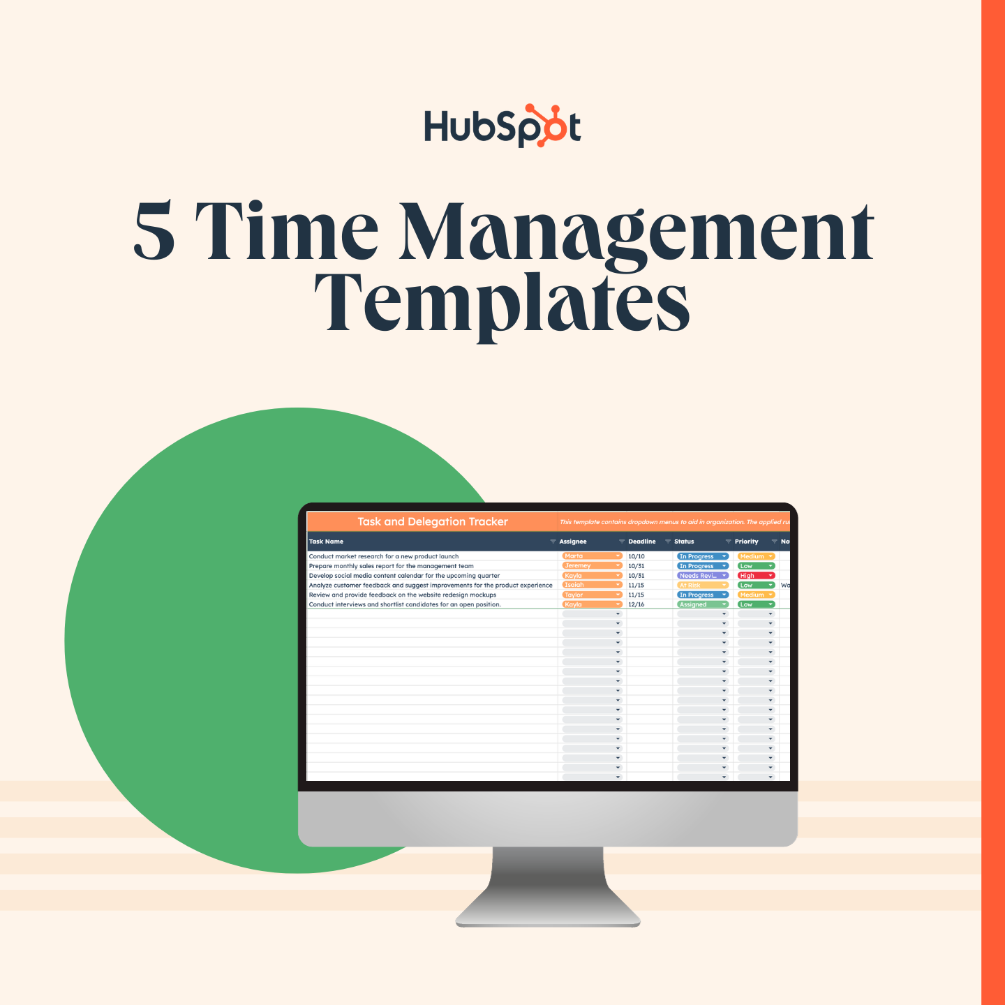 5 Free Time Management Templates Download Now